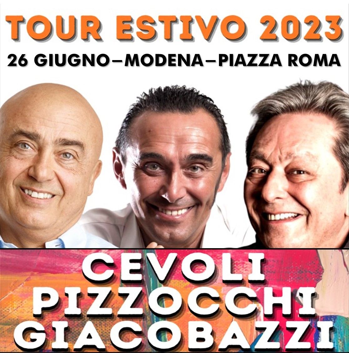 Giacobazzi, Cevoli, Pizzocchi